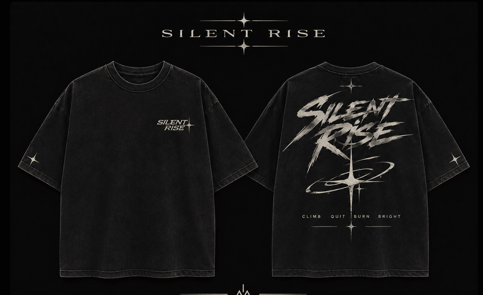 Silent Rise After Dark graphic tee